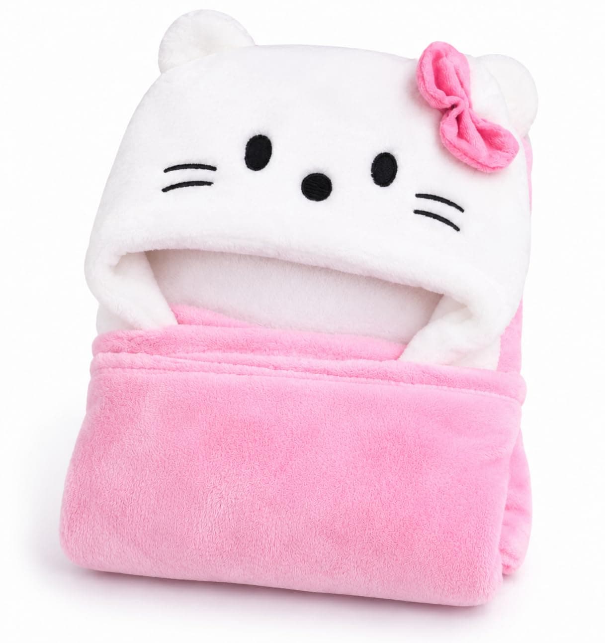 First Kick Baby Blanket Newborn Gift Pack of Swaddle Wrapper & Baby Bath Towel, 0-12 Months, Length 12 cm x Width 12 cm