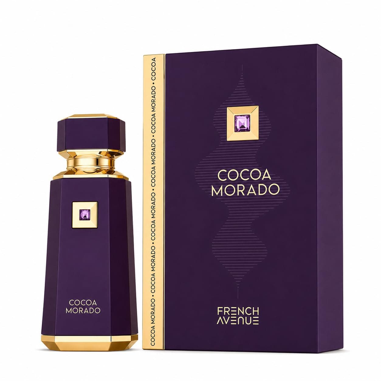French Avenue Cocoa Morado Eau De Parfum | Long Lasting Premium Fragrance | 100ml | Cinnamon,Amberwood & Cacao Butter.