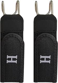 Generic Buckleless Belt Hook Tactical Metal Hook Elastic Belt Unisex Buckle-Less Invisible Waist Belts for Work And Edc (PACK OF 1)