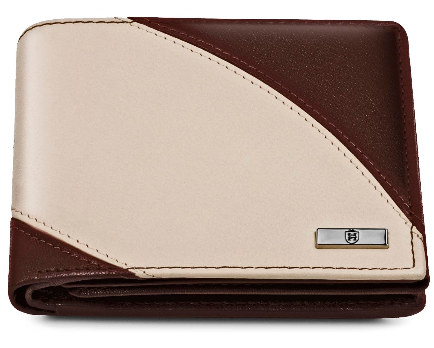 HORNBULL Andy Brown Wallet for Men | Genuine Leather Wallet with RFID Blocking | Gift for Men