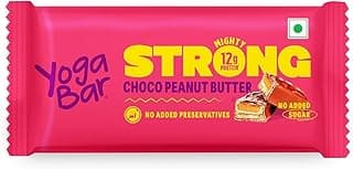 Yoga Bar Strong Choco Peanut Butter Bar, 50 gm