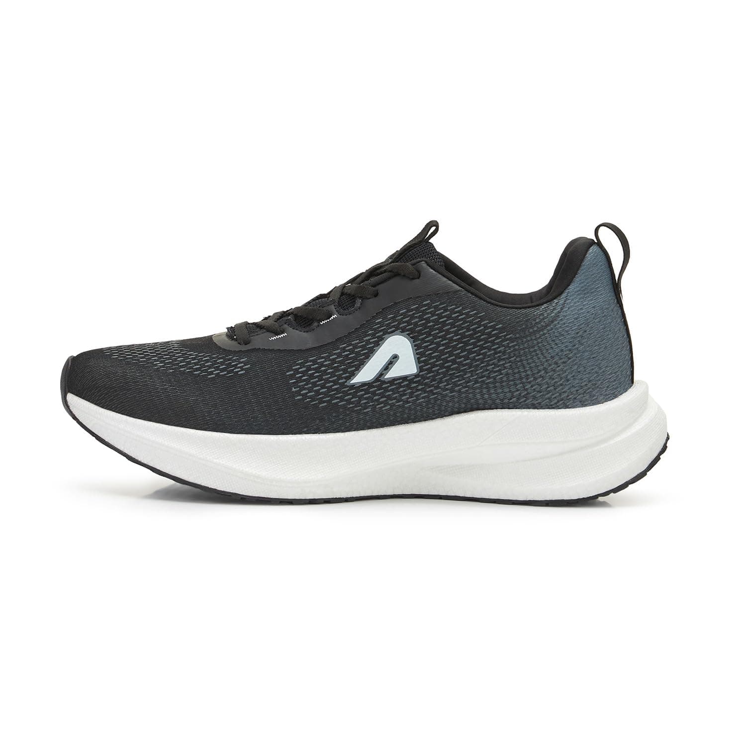 Boldfit Running Shoes for Man Soft Sole Sports Shoes for Men Running Light Weight Shoe for Men Sports Anti Slip Gym Shoe for Man Workout mesh Gym Footwear, Black - 09