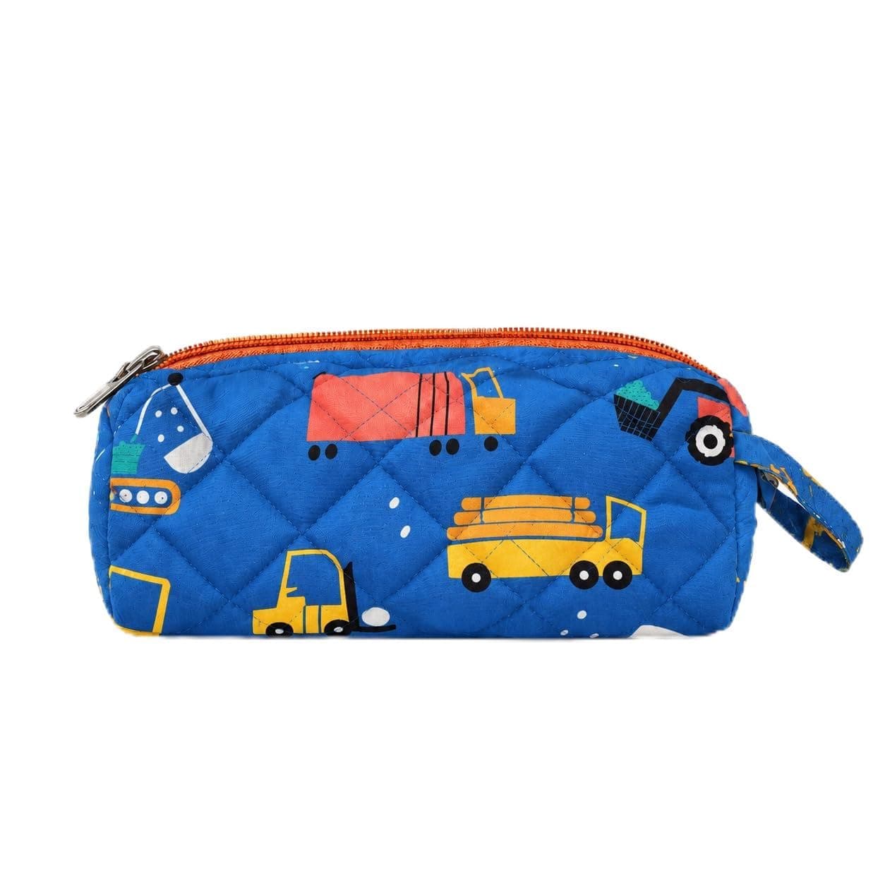 Playful Plunge MiniTravel Organizer | Multipurpose All-in-One Compact Durable, Lightweight, Waterproof, Bag | Travel Friendly Pouch | Ideal for Stationary, Medicines, Accessory (Transport Print)