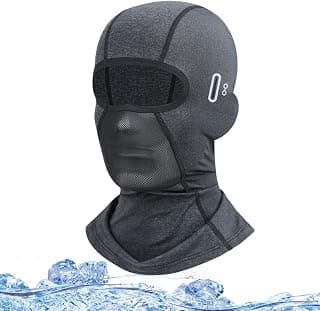 PROBEROS Proberos® Balaclava Face Mask for Bikers UV Cover Cool-Max 4-Way Stretch | Breathable Sun Shield for Riding Comfort, Soft Stretch Fabric, Quick-Dry Design for Daily Outdoor Use