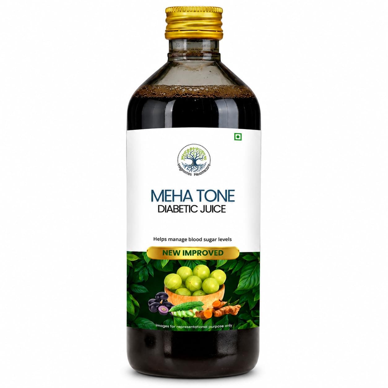 Original Meha Tone Ayurvedic syrup for sugar | Clinically Proven Diabetic care | Amla, Karela, Jamun, Guduchi for diabetic Care from ancient Kerala ayurveda