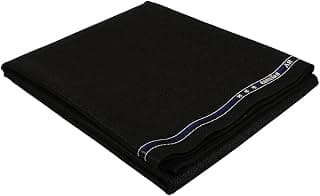 Raymond Men's Poly Cotton 1.3 m Trouser (Black)