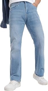 Highlander Men's Loose Baggy Fit Jeans | Mid Rise | Cotton |Relaxed & Trendy | Oversized Silhouette for Comfort| Jeans for Man