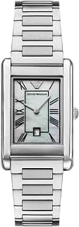 Emporio Armani Silver Quartz Stainless Steel Watch AR11664