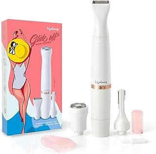 Lifelong LLPCW30 Rechargeable Eyebrow, Underarms And Bikini Trimmer (White) - 1 Hour Runtime (1Year Warranty)