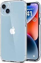 CEDO iPhone 14 Clear Case | Soft Flexible Slim-Fit | Full Body 360 Protection Shock Proof TPU Back Cover (Transparent)