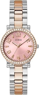GUESS Fawn Analog Watch for Women with Round Dial & Water Resistant Women's Wrist Watches