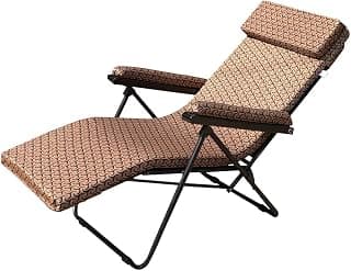 Spacecrafts Recliner Folding Easy Chair | 5 Adjustable postions | Portable and Space Saving Easy Chair for Home Relax