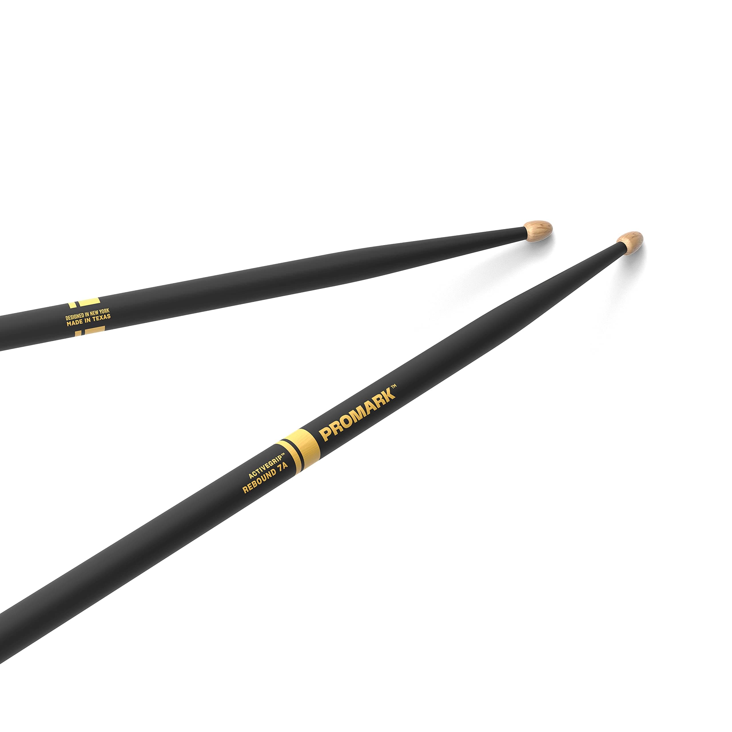 Promark R7AAG Rebound 7A Active Grip Acorn Wood Tip