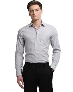 Arrow Men's Solid Manhattan Slim fit Originals Shirt