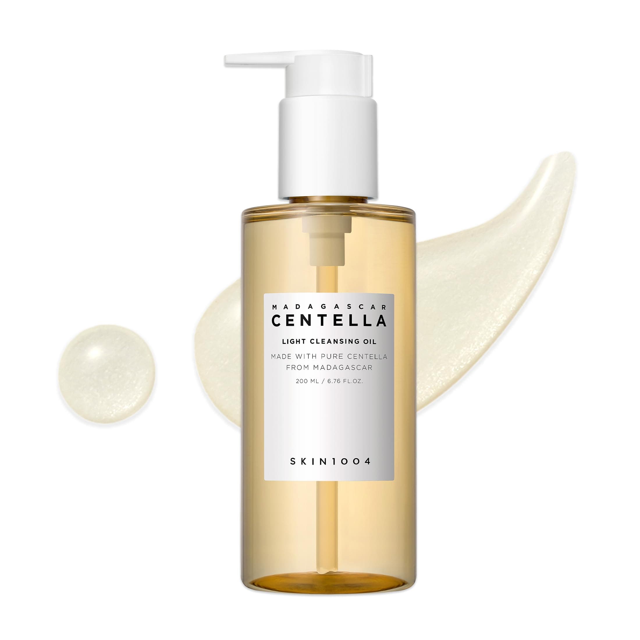SKIN1004 Madagascar Centella Light Cleansing Oil | Gentle Makeup Remover & Deep Cleansing Oil | 200ml