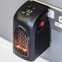 Handy Wall-Mounted Electric Convector Heater – Silent Infrared Fan Stove for Bathroom, Bedroom & Greenhouse | Energy-Saving Small Indoor Room Heater 400W