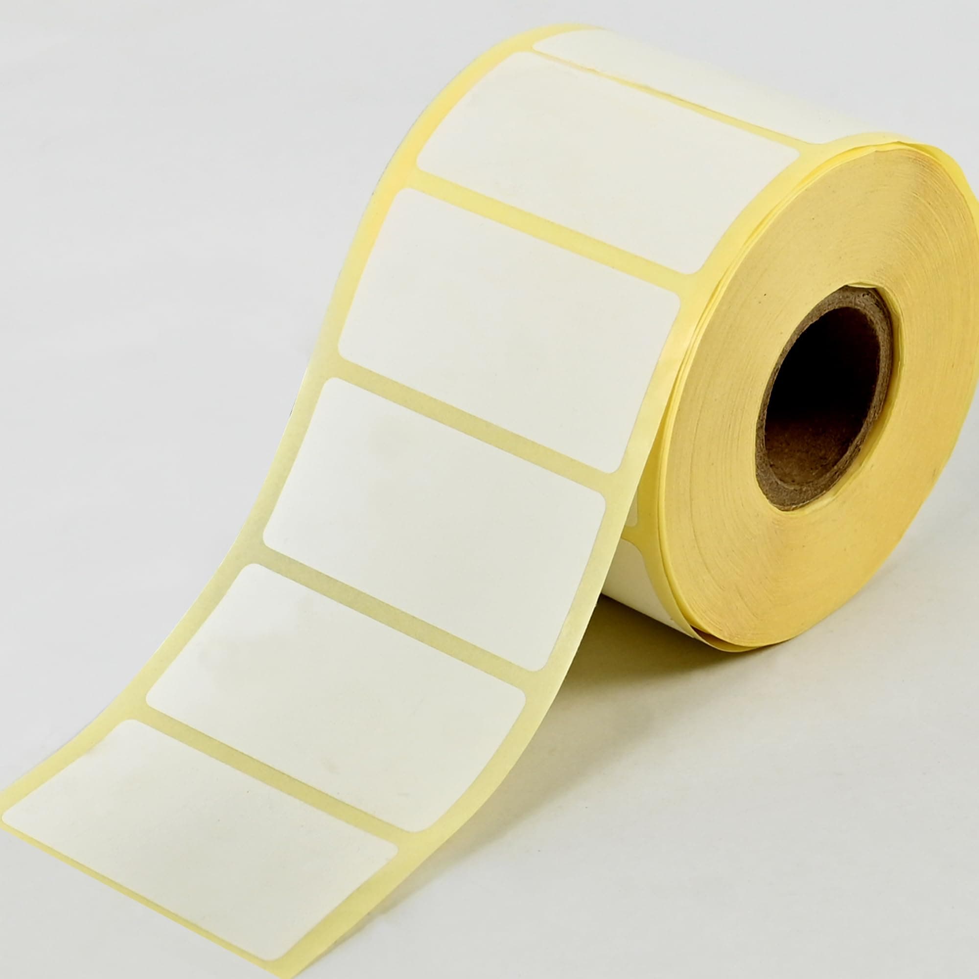 True Flair Direct Thermal Barcode Label 2 X 1 Inches - 50mm X 25mm – 1000 Labels Per Roll, Self Adhesive Sticker for Barcode, Price Tag, Name Stickers Printing (Pack of 1)