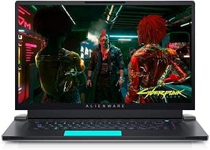 Dell Alienware X17 R1 Gaming Laptop, Intel Core i9-11980HK, 32Gb, 1TB SSD, 17.3" (43.94 Cms) FHD1ms 360Hz, NVIDIA RTX 3080 (16GB GDDR6). Windows 11 + MSO'21, Lunar Light (D569936WIN9, 3.02Kgs)