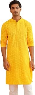 SOJANYA Premium Embellished Cotton Kurta with Sequin Detailing