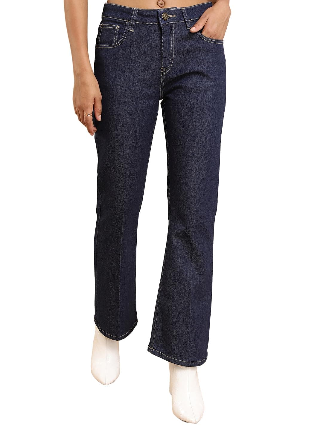Tokyo Talkies Straight |Jeans Pant|Blue,White & Black Jeans_Indigo-2_28