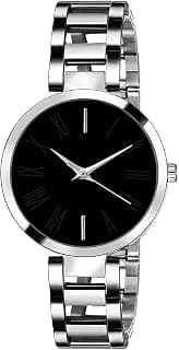 Fashion Brand Casual Dress Stainless Steel Quartz Watch Gifts for Ladies
