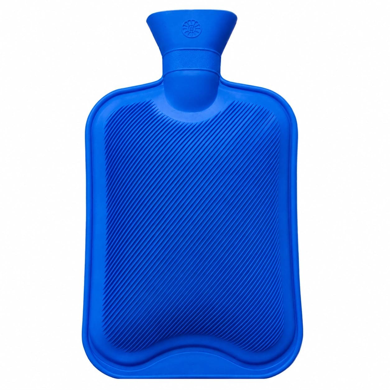 KUBA Premium Hot Water Rubber Bag Bottle with Soft Leak-Proof Cap Natural Rubber Heat Therapy Bag for Back, Neck, Shoulder, Knee & Menstrual Pain Relief Reusable Warm Compress 2 Liter