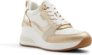 Aldo CAROTERIEL-IN712 Ladies Gold Wedge Sneakers