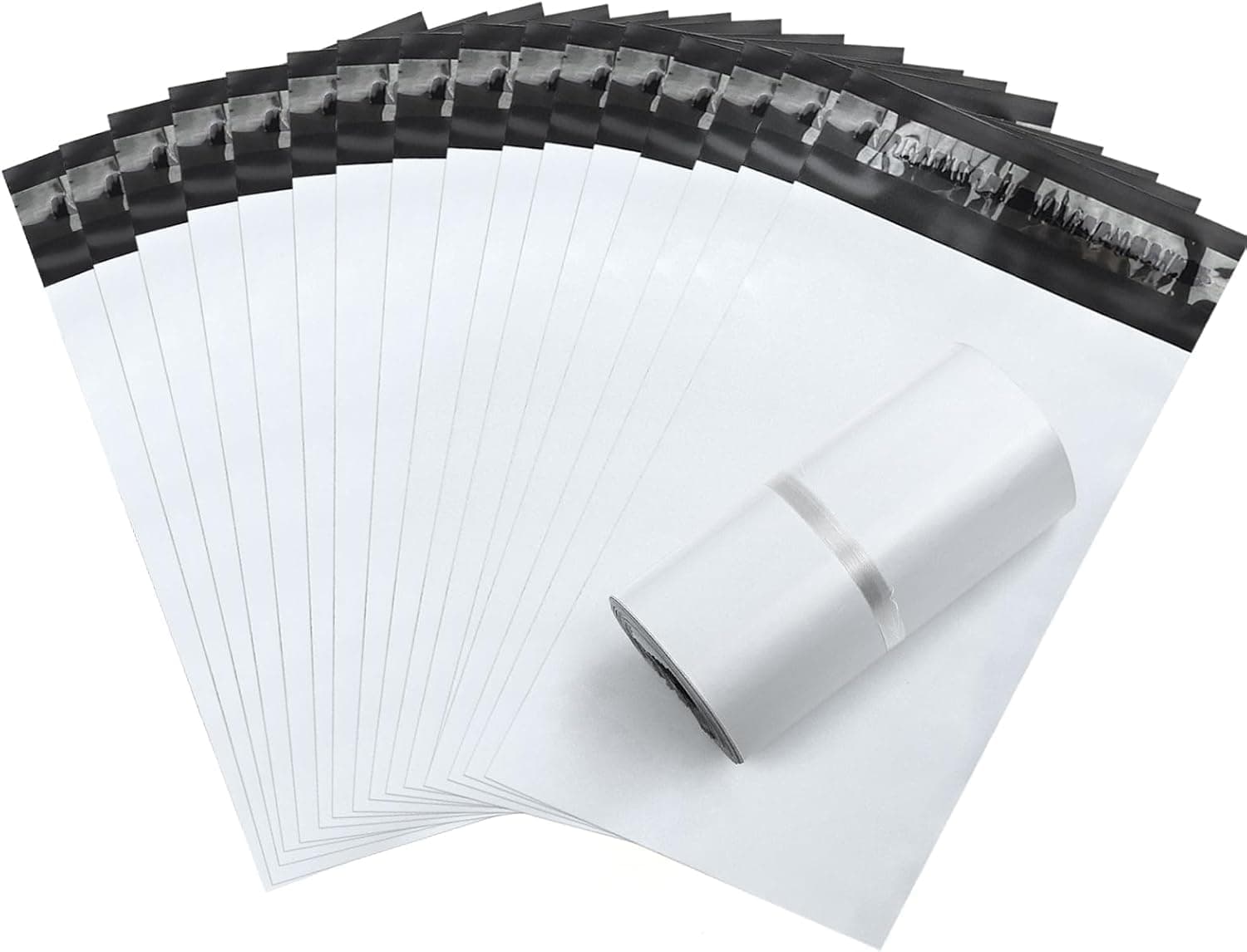 Style Keepers Diaper Disposal,100 Pack 6" x 8" Plastic Bags for Adult Diaper Disposal,Self-Adhesive Strips to Seal in Odours,Suitable for Elderly Nappy Care at Home & for Travel (100), 1 count, White