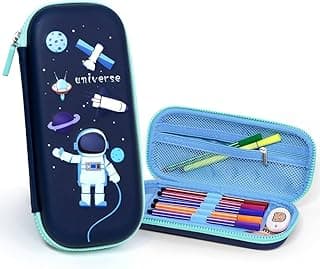 Okean® 3D Cover Eva Space Astronaut Theme Pencil Case Large Capacity Pencil Pouch Bag Organizer for Students Kids Stylish Pen Holder Pouch Stationery Box