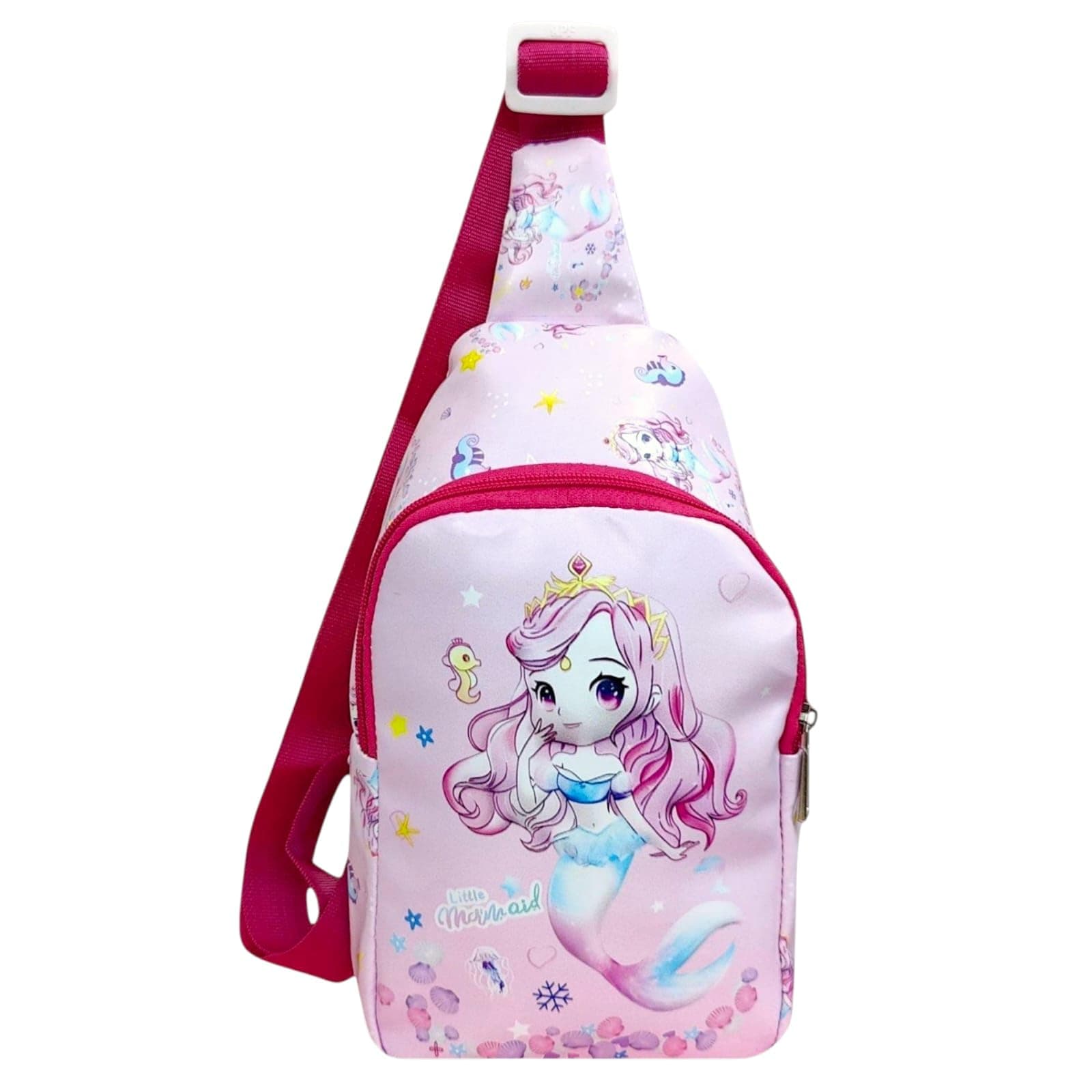 TERA 13 Girls Sling Bag (1 pcs) Shoulder Messenger Crossbody Chest Bag for Travel and Hiking - Cartoon Design Gift, Travel Outdoor Activities Cycling Sling Bag, Cartoon Giffting Bag
