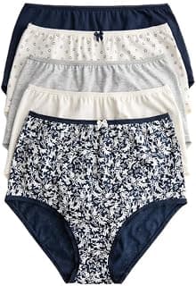 Marks & Spencer Women's Cotton Blend High Rise Modern Brief
