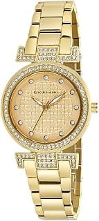 Giordano 3 Hand Mechanism Analog Wrist Watch for Women Water Resistant with Classy Dial and Strap|Compliment Your Look|Ideal Gift for Female|Girl's|Ladies - A2057