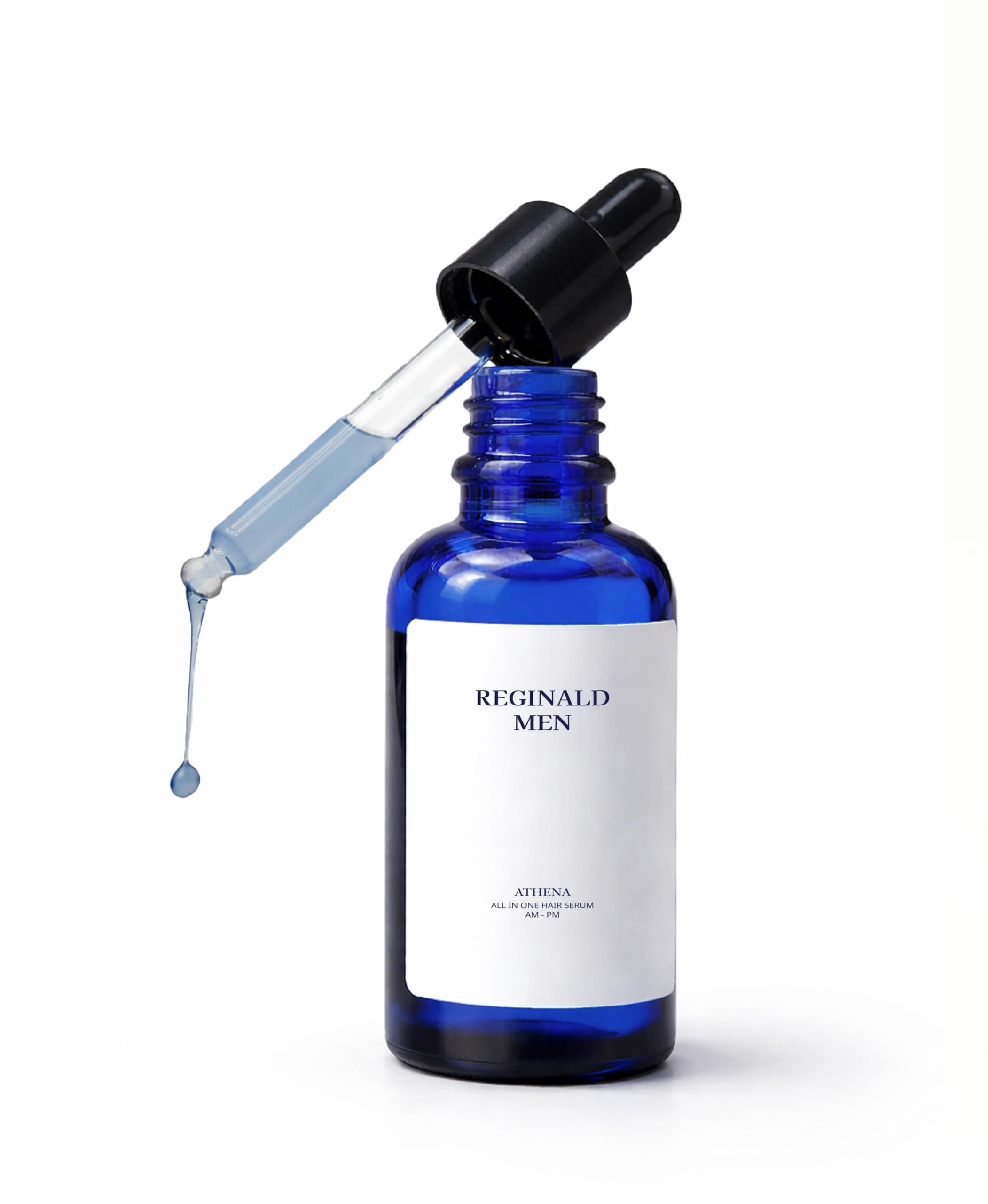 Reginald Men Athena- All in one Hair Growth Serum | Hair Fall Control & Follicle Boost with 12 Actives | Advanced Hair Growth Serum For Scalp | Controls HairFall & Boosts New Hair Growth | For Men | 30ml