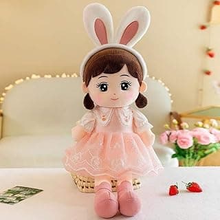SCOOBA Super Soft Furry Wings Doll 50cm Medium Size Single piece Pink Color