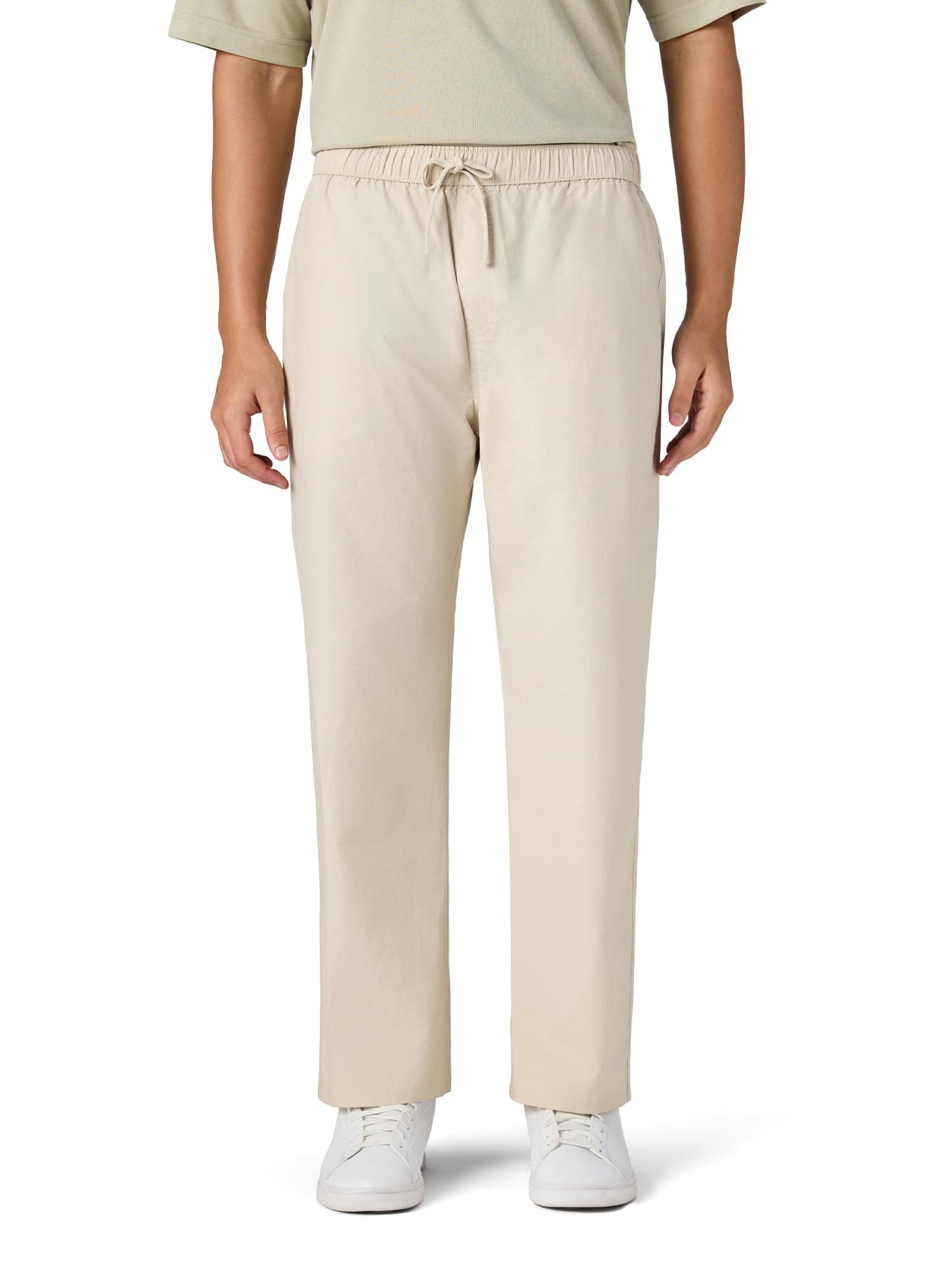 XYXX Zen Cotton Solid Drawstring Pyjamas for Men | Relaxed Fit Lounge Pants with Side Pockets