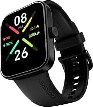 Noise Pulse Go Buzz Smart Watch with Advanced Bluetooth Calling, 1.69" TFT Display, SpO2, 100 Sports Mode with Auto Detection, Upto 7 Days Battery (2 Days with Heavy Calling) - Jet Black