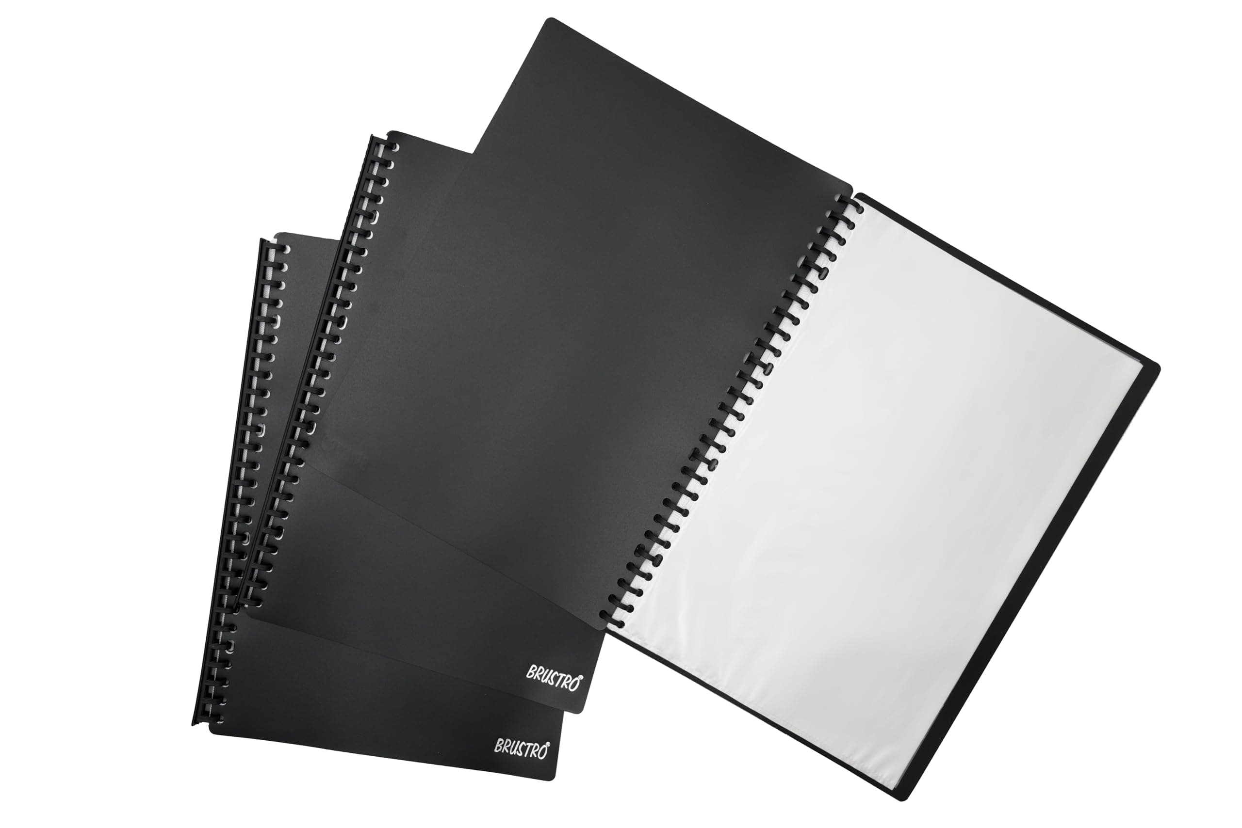 Brustro A4 Folio FC Size Display Book Pack of 3