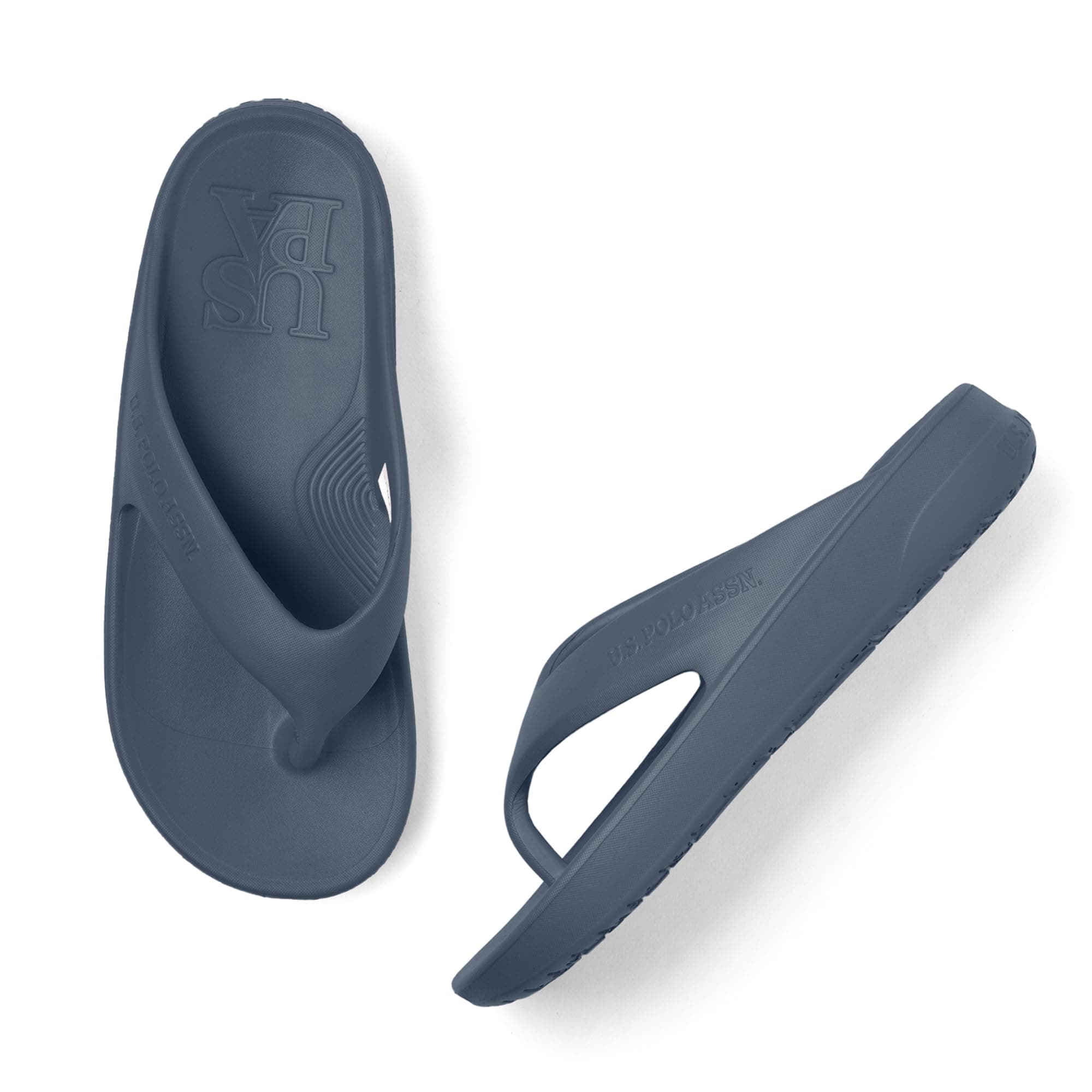 U.S. Polo Assn. USPA| AXEL NAVY| Stylish slider Flipflops for Men