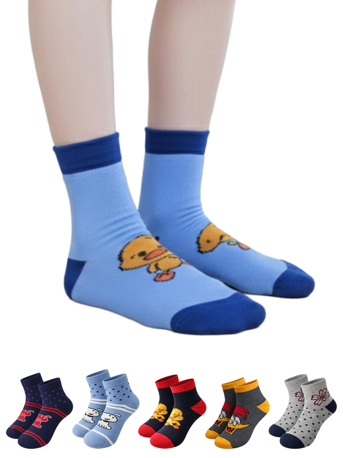 Lux Mozze Unisex Kids Socks