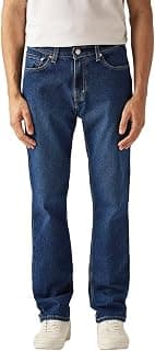 Levi's Men's 541 Mid Indigo Tapered Fit Mid-Rise Jeans