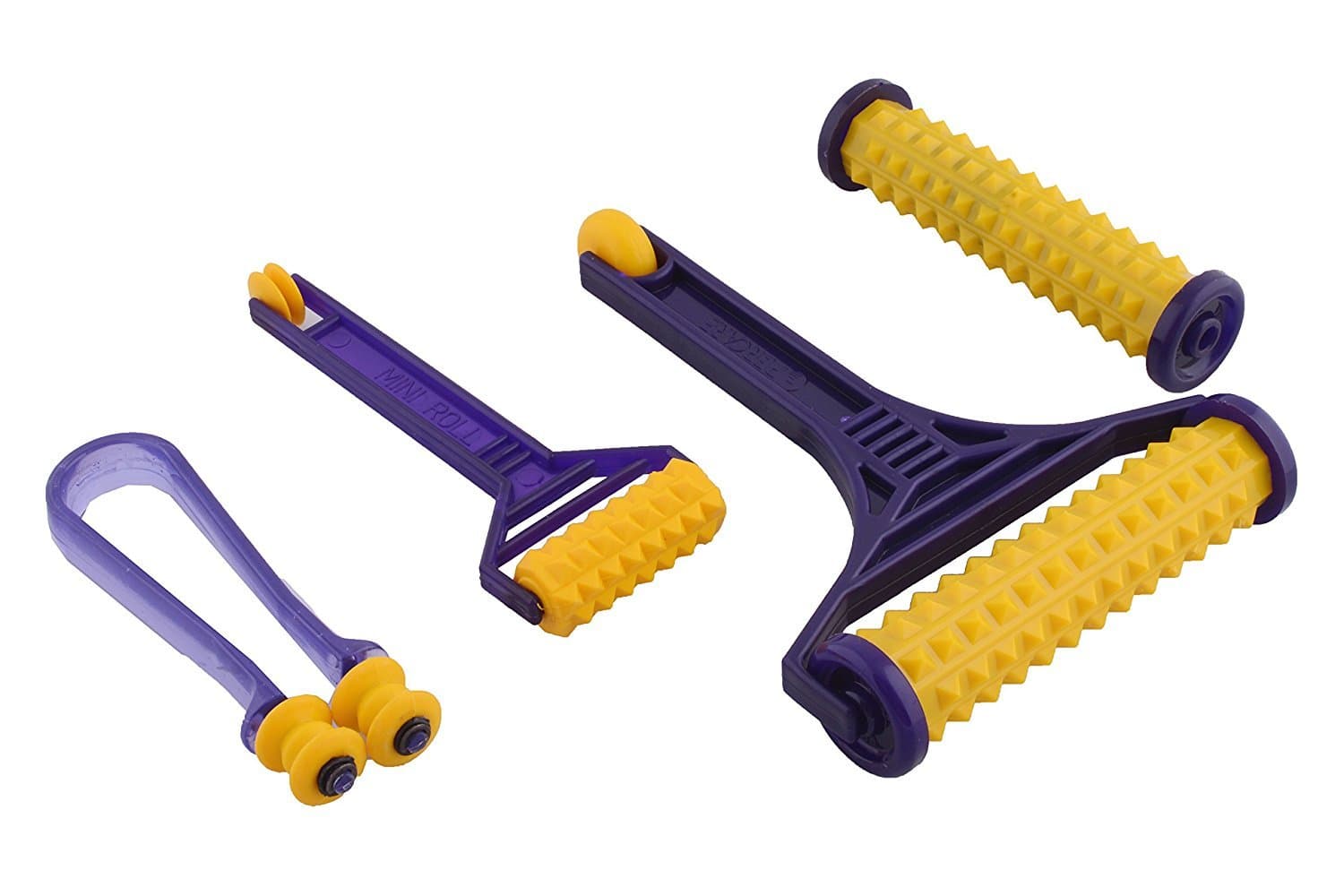 AHCS Whole_Body Acupressure Percare Tools Roller Massager Plastic for Pain Relief, Multicolour