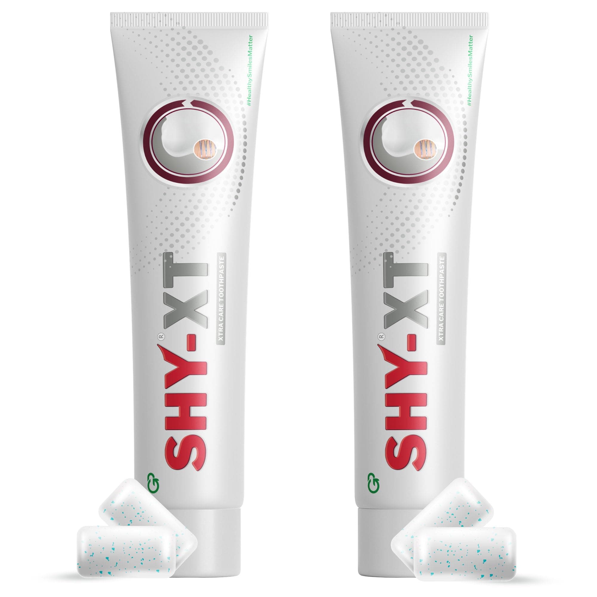SHY-XT Xtra Oral Care Toothpaste with Xylitol | Pack of 2 (70g) | Advanced Nano Technology Toothpaste with Unique Benefits | Vegan Friendly