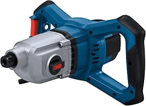 Bosch GRW 140 Professional Paint Mixer| 1400W Motor | No Load Speed Upto 750 RPM | Soft Start | 2 Speed Selection | Wheel Shaped Handle | 1 Stirrer Included| Carbon Brush LED | 1 Yr Warranty