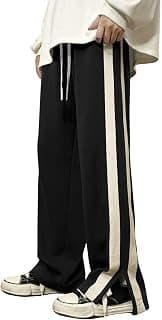GRECIILOOKS Men’s Baggy Track Pants | Oversized Loose Fit Joggers for Men | Comfortable Streetwear & Gym Wear Lower | Casual Stylish Track Pant