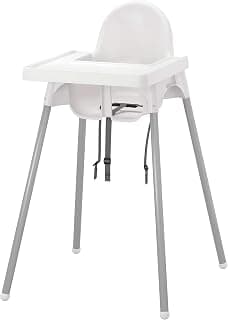 Ikea ANTILOP Highchair with Tray, White