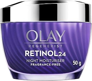 Olay Regenerist Retinol 24 Night Cream l Renews and Resurfaces Skin Overnight l No Redness or Irritation | Fragrance Free l Normal, Oily, Dry and Combination Skin l 50g