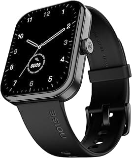 Noise Noise Pulse 2 Max 1.85" Display, Bluetooth Calling Smart Watch, 10 Days Battery, 550 NITS Brightness, Smart DND, 100 Sports Modes, Smartwatch for Men and Women (Jet Black)