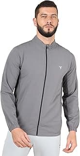 TECHNOSPORT Men's Solid Polyester Techno Lite Jacket With SPF50+ And Microbial Properties