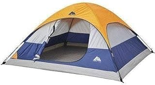 PYU 2025 6 Person Waterproof Camping Tent | Family Outdoor Dome Tent for Hiking, Fishing & Adventure | UV-Protected, Windproof & Mosquito-Resistant | Lightweight & Easy to Carry (Multi-Color)