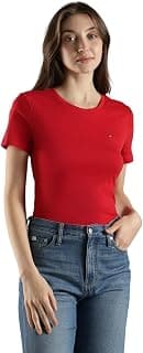 Tommy Hilfiger Melange Regular Fit Cotton T-Shirt